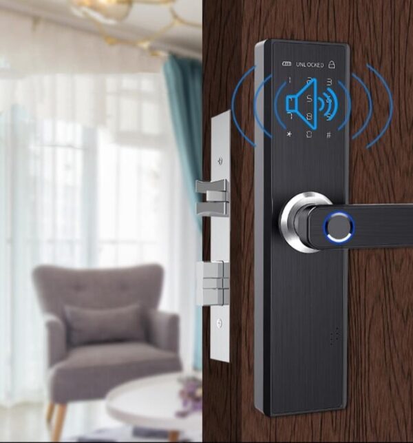 Home door spherical lock smart lock - Image 2