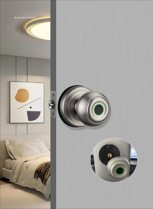 Security Door Smart Fingerprint Lock - Image 5