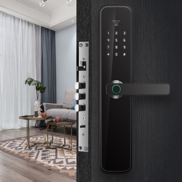 Tuya Door Smart Lock Fingerprint Password Lock Swipe APPca Rd